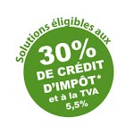 Logo 30% de crédit d’impôt 24